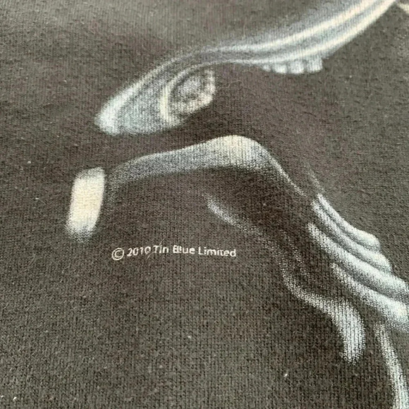 Pink Floyd The Wall HB3 Tech Built In Earphones Sherpa Hood Zip‎ Hoodie Size L - Picture 3 of 9